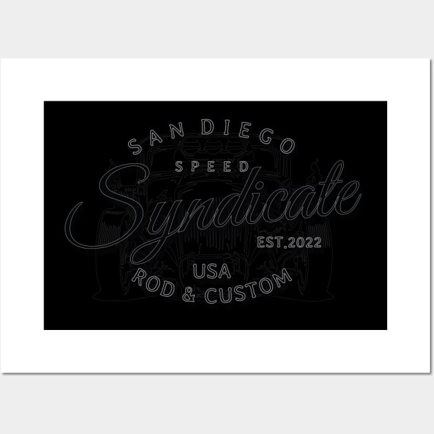 San Diego Speed Syndicate II Wall Art by Acepeezy